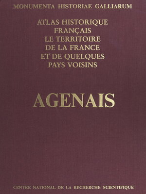 cover image of Atlas historique français